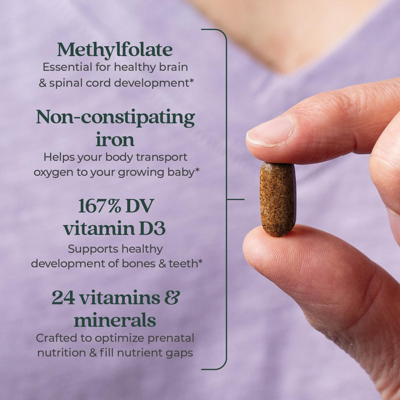 [Australia] - New Chapter Advanced Perfect Prenatal Vitamins, 270ct, Made with Organic, Non-GMO Ingredients for Healthy Baby & Mom - Folate (Methylfolate), Whole-Food Fermented Iron, Vitamin D3 + Ginger 270 Count (Pack of 1) 