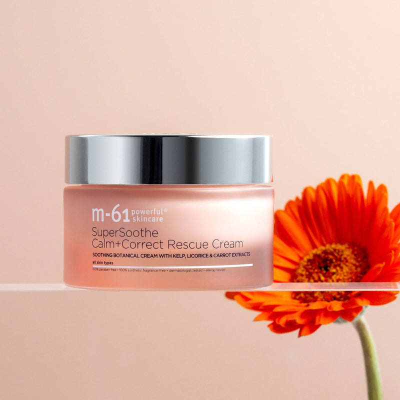 m-61 SuperSoothe Calm+Correct Rescue Cream, 1.7 Fl Oz | Rich, Creamy, Calming Botanical Face Cream, Soothes Redness, Calms Dry, Irritated Skin