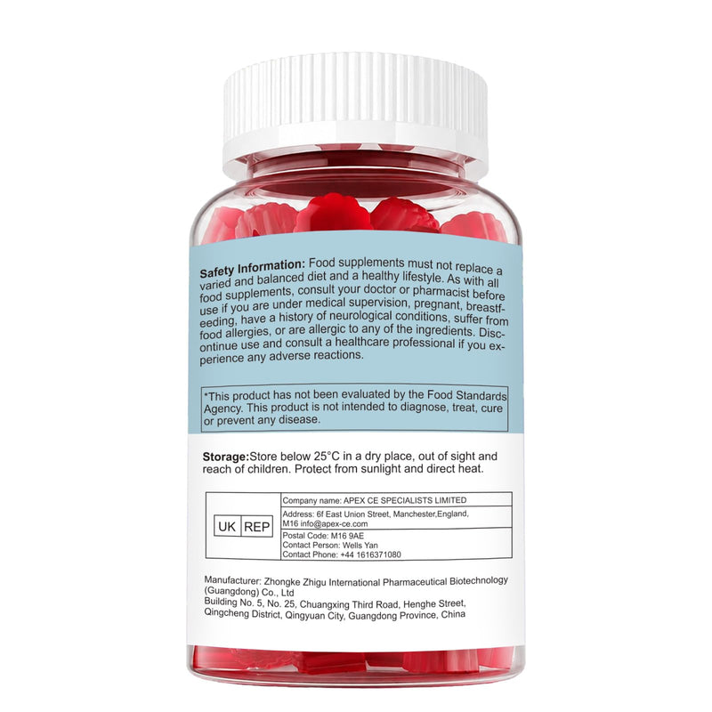 Magnesium Bisglycinate Gummies 400mg, Chelated Magnesium with Vitamin B6 & D3 for Women & Men, Max Absorption Magnesium Supplement for Sleep, Stress, Muscle Support, Raspberry, 60 Gummies