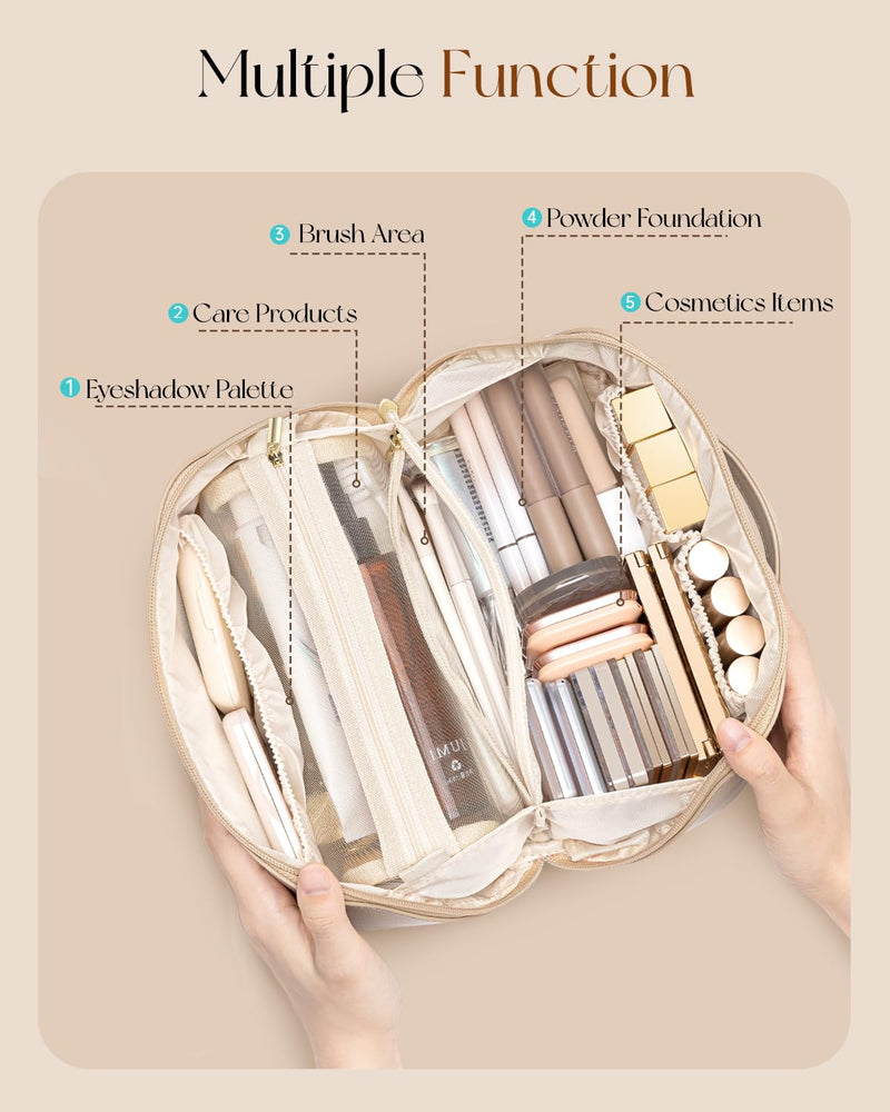VLANDO Travel Essentials for women makeup bag