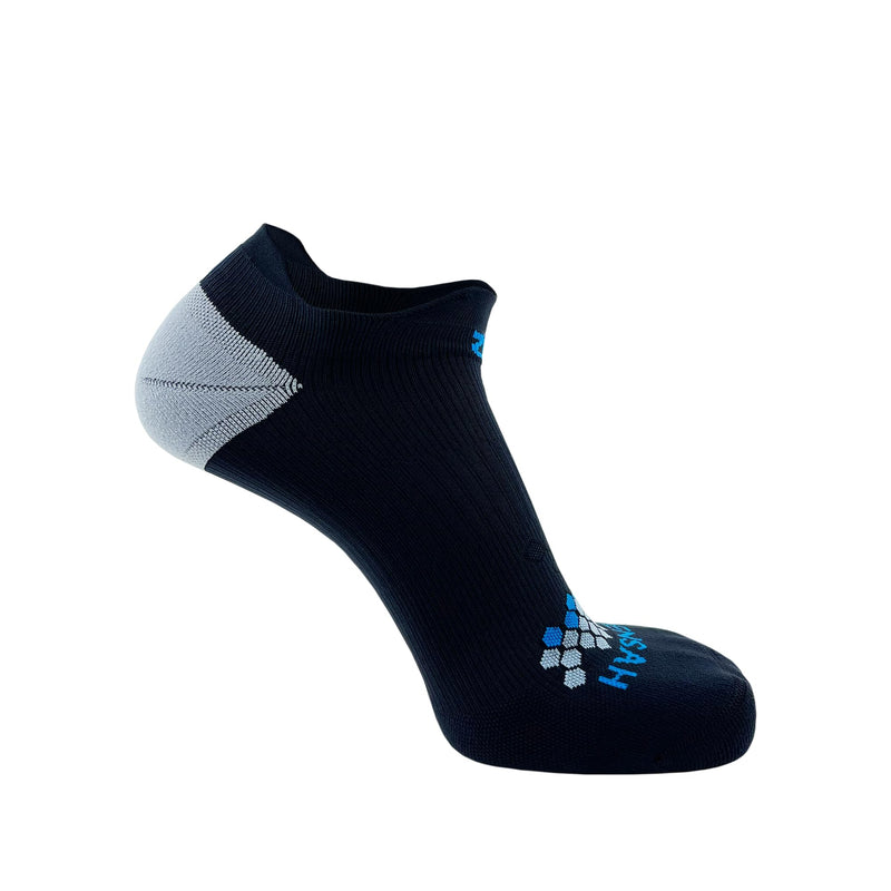 Zensah Plantar Fasciitis Relief Compression Socks - PF Night Socks for Plantar Fascia and Achilles Tendon Stability, Pain Large Black