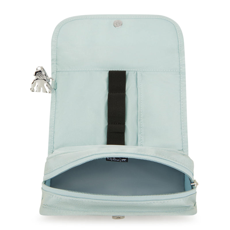 Kipling Women's Daisee Spc Cosmetic Bag 8''L x 4.25''H x 4''D Glacier Blue Twill