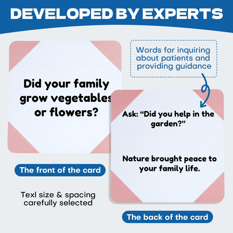 [Australia] - Conversation Cards for Dementia ‚Äì Dementia Activities for Seniors with Alzheimer‚Äôs | Memory & Reminiscence Cards for Families and Caregivers 