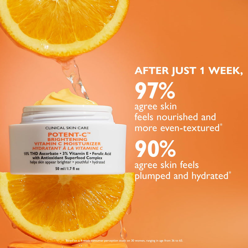 Peter Thomas Roth | Potent-C™ Brightening Vitamin C Moisturizer 1.7 Fl Oz (Pack of 1)