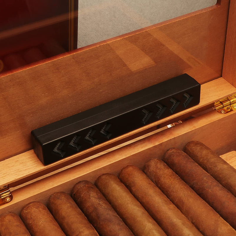 [Australia] - TISFA Cigar Humidifier, Cigar humidor humidifiers, Black Cuboid Humidor Humidifier (S) S 