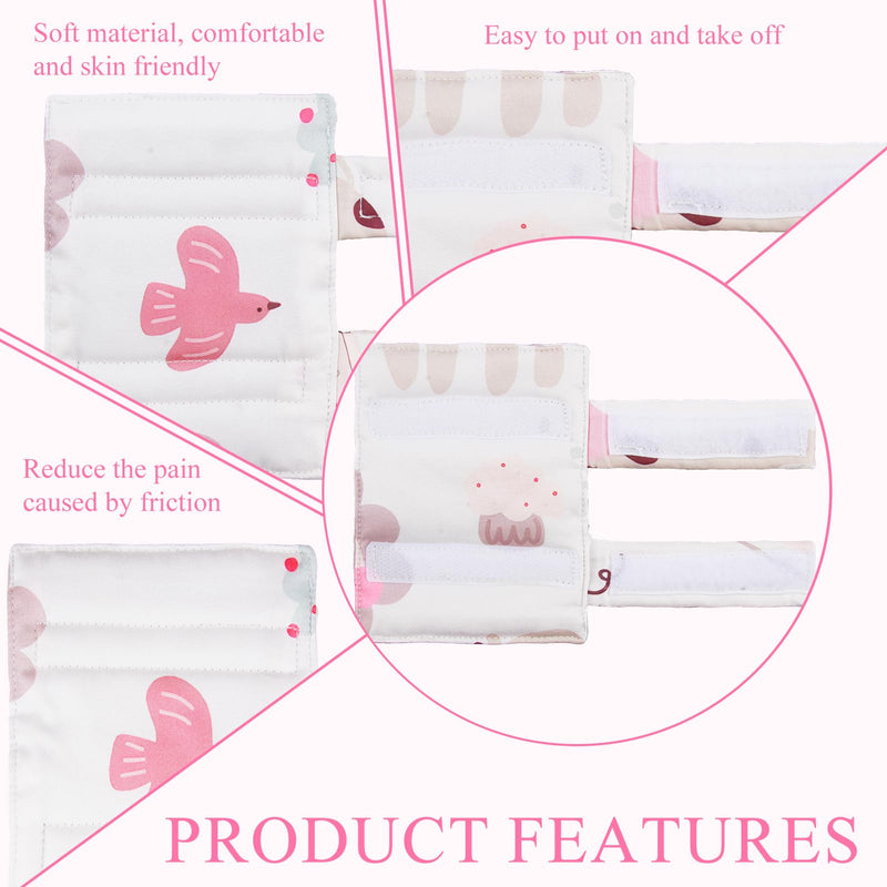 [Australia] - 2 Pack Bra Strap Cushion, Pacemaker Pillow for Bra, Chemo Port Protector Pillow for Bra Strap, Port Pillows for Chemo Patients for Post-Surgery, Mastectomy Recovery, Chest Heart Support, Recovery Gift 