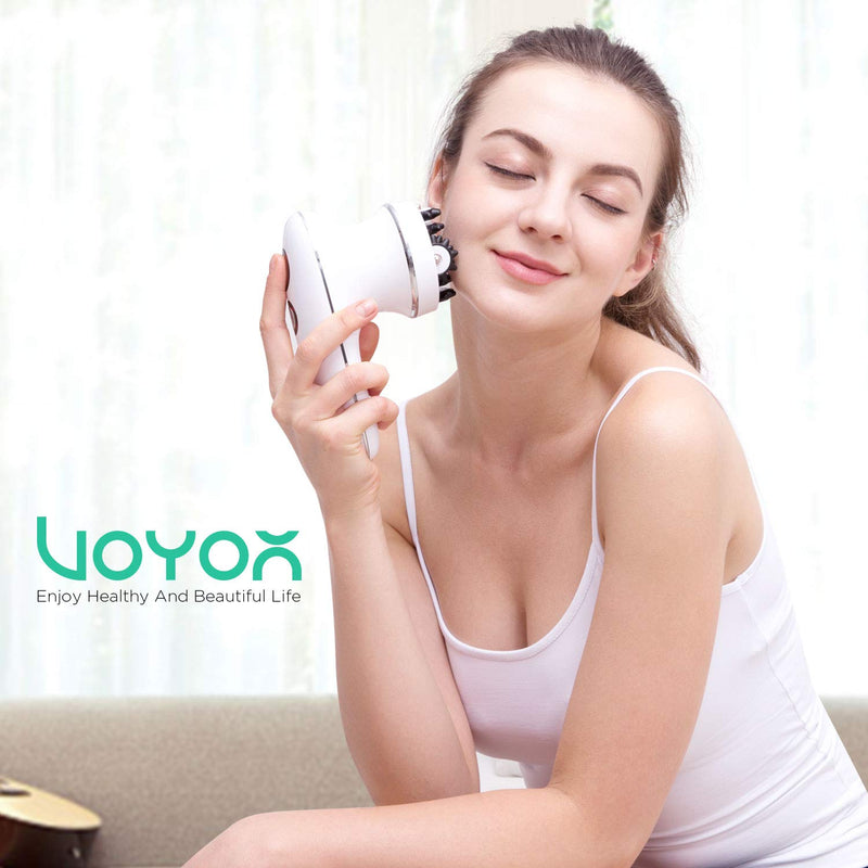 [Australia] - VOYOR Electric Cellulite Massager, Body Sculpting Machine for Arms, Belly, Legs, Waist, Buttocks, 3 Strengths for Body Cleaning and Deep Tissue Cellulite Massage, IPX7 Waterproof & Cordless VRMM1-NEW 