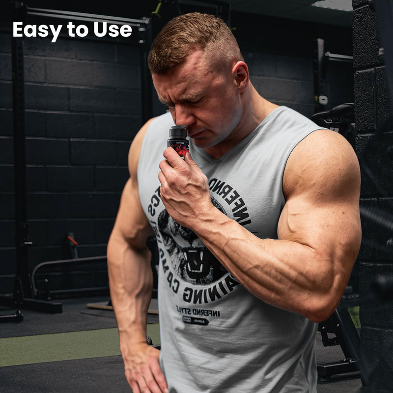 [Australia] - Smelling Salts for Athletes, Instant Energy, Salts for Athletes in Hockey, Weightlifting and Powerlifting, Focus and Motivation, Potent Smelling Salt Formula 