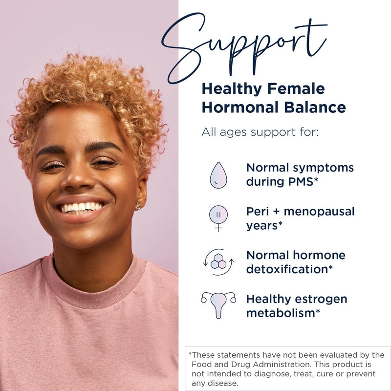 Designs for Health FemGuard + Hormone Balance for Women - DIM, Black Cohosh, Calcium D-Glucarate, EGCg Green Tea Extract & Chaste Tree Supplement for Mood Support & Estrogen Metabolism (120 Capsules) Standard Packaging