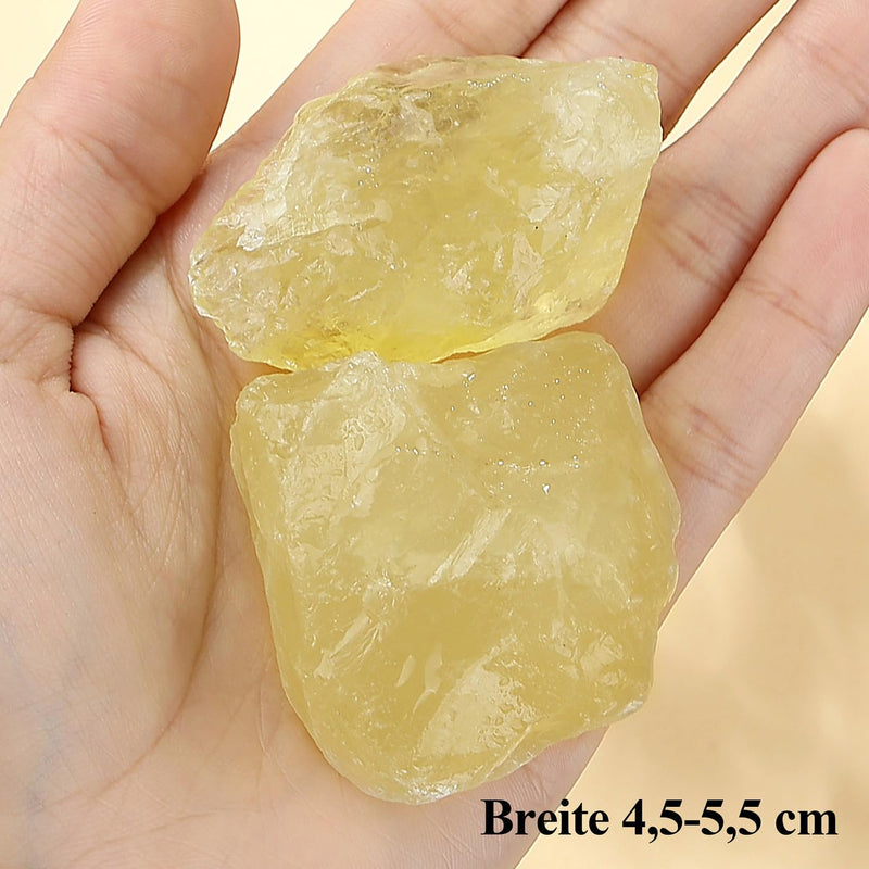 [Australia] - AWARDSEN Citrine Kristal Crystals Healing Stones, 5 cm Water Stones Rough Stones Natural Stones for Meditation, Witchcraft Ceremony, Natural Detection and Esoteric Gifts 1PCS D-citrine Crystal 