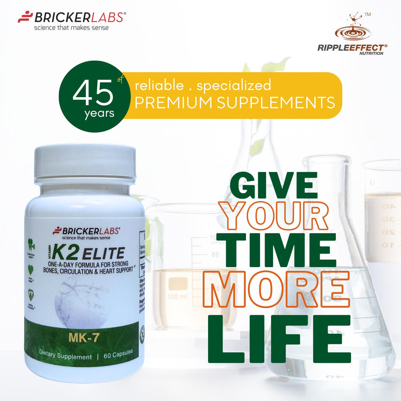 [Australia] - K2 Elite Vitamin K2 MK-7 Supplement 160mcg, Supports Bone & Heart Health, Calcium Absorption & Circulation ‚Äì Non-GMO ‚Äì 60 Capsules 