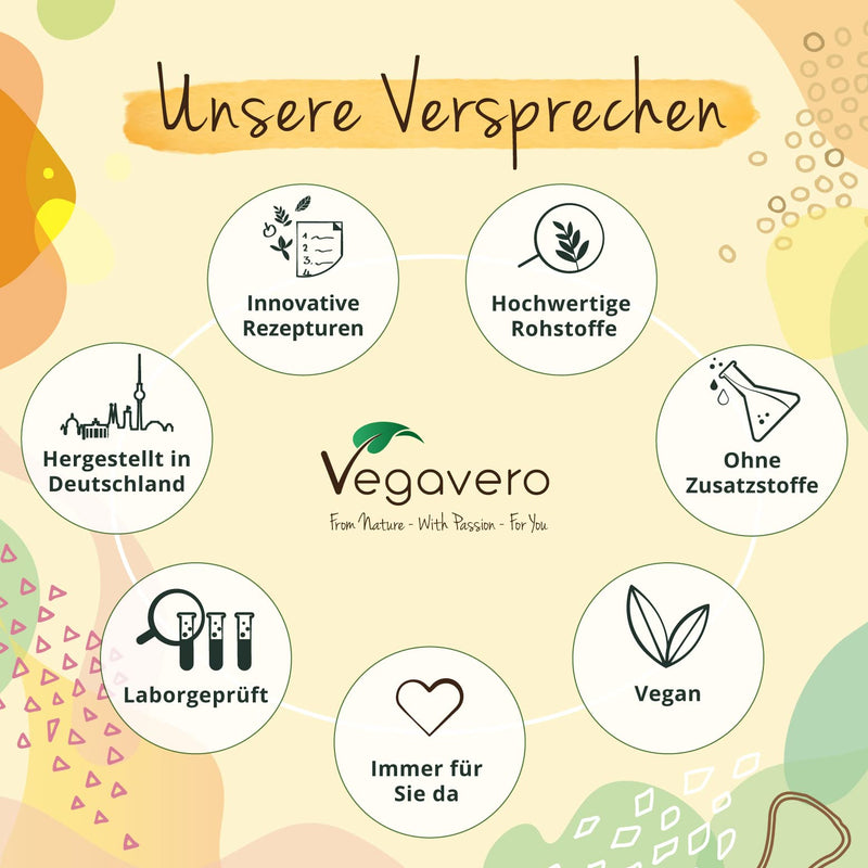 [Australia] - Papaya enzyme Vegavero® | High dose: 2,100 mg of pure papain per daily dose | High enzyme activity: 100,000 units/g | Naturally from the fruit| 120 capsules | Vegan & without additives 