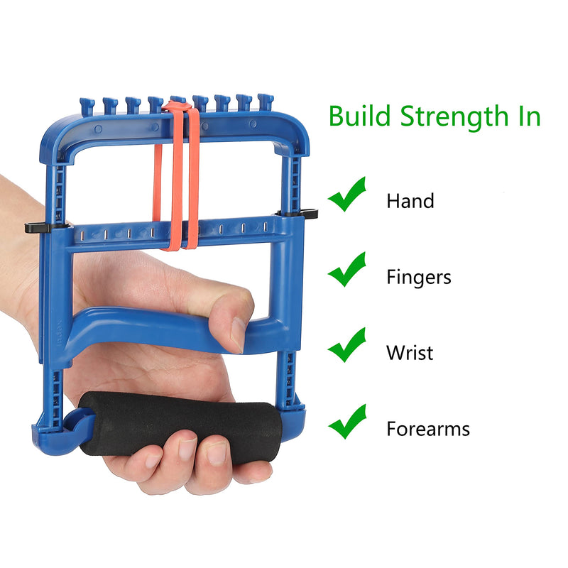 [Australia] - Hand Exerciser,Strength Training Grip Strengthener for Physcial Therapy,Blue 
