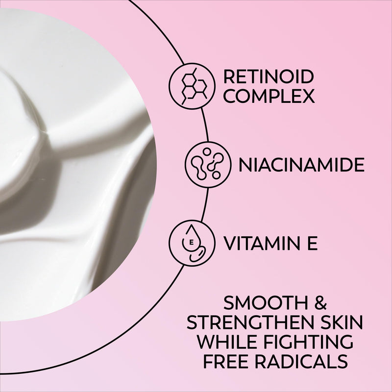 Olay Retinol 24 Night Smoothing Eye Cream, Fragrance-Free Hydrating Under Eye Treatment with Vitamin B3 and Retinol Complex for Fine Lines, Wrinkles, and Smoother Looking Skin, 0.5 Fl Oz