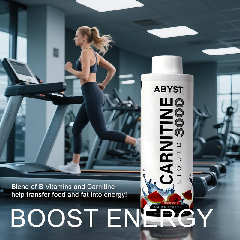 [Australia] - Liquid Carnitine 3000mg ‚Äì Energy & Metabolism Support with Acetyl L-Carnitine ‚Äì Watermelon Flavor ‚Äì 31 Servings 