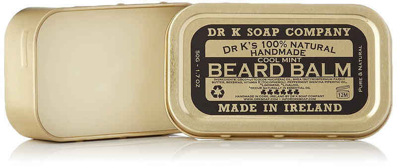 [Australia] - Dr K Soap Company Beard Balm Cool Mint 50G , 50 G (Pack of 1) 