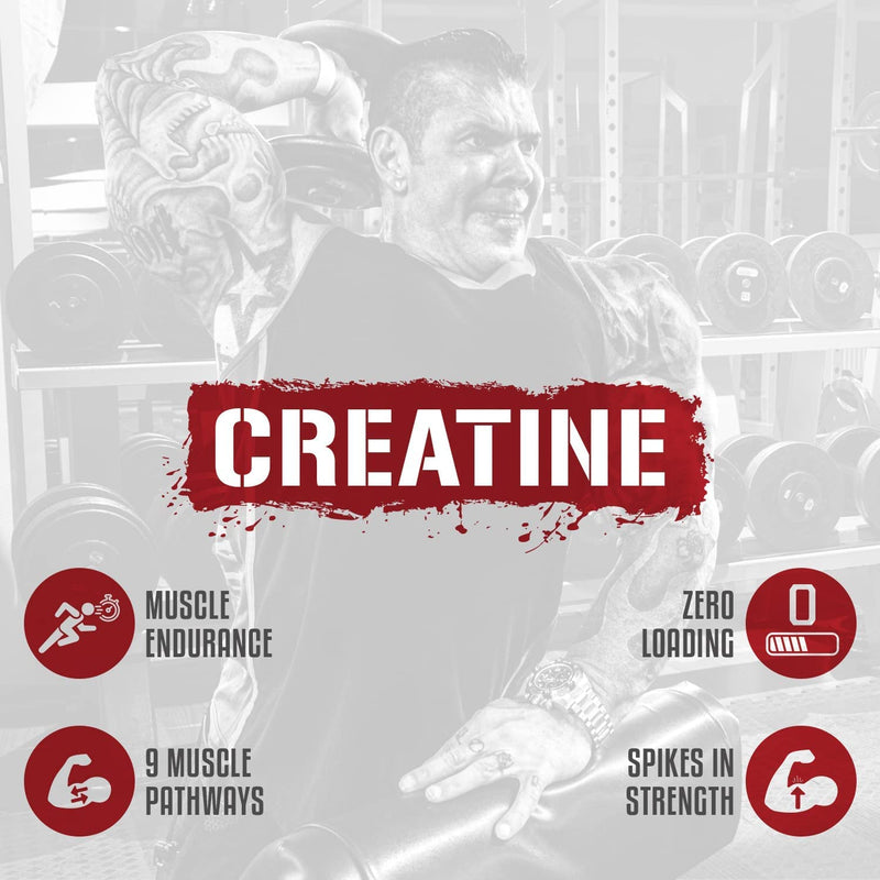 5% Nutrition CreaTEN Creatine Complex + Accelerators | Flavored Creatine Powder for Muscle Gain | Max Power, Strength, Endurance, & Recovery (225 g, Fruit Punch)