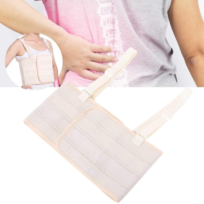 [Australia] - Rib Brace Rib,Rib and Chest Support Brace, Adjustable Rib Fracture Strap Chest Support Brace Breathable Lumbar Protector Belt for Cracked, Fractured or Dislocated Ribs(M) (2XL) 