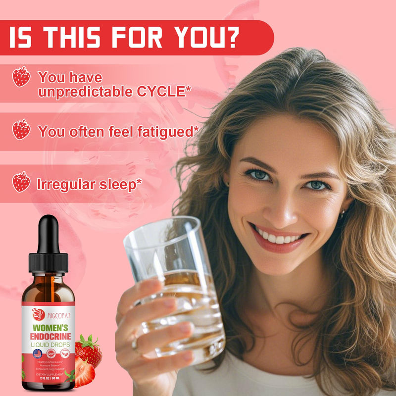 Migcopat Endocrine Liquid Drops + Feminine Balance Gummies