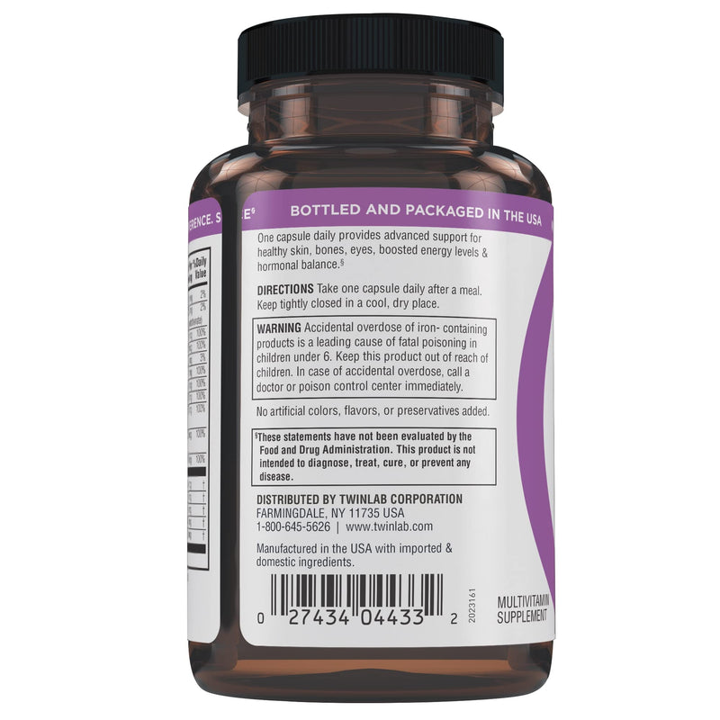 Twinlab TWL Women's Daily One 60 ct