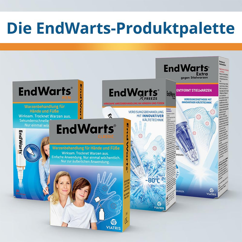 [Australia] - EndWarts EXTRA: Treat stalked warts, icing agent for treating stalked warts on the neck, chest and armpits, 9 disposable tips & 9 plasters, patches, spray 