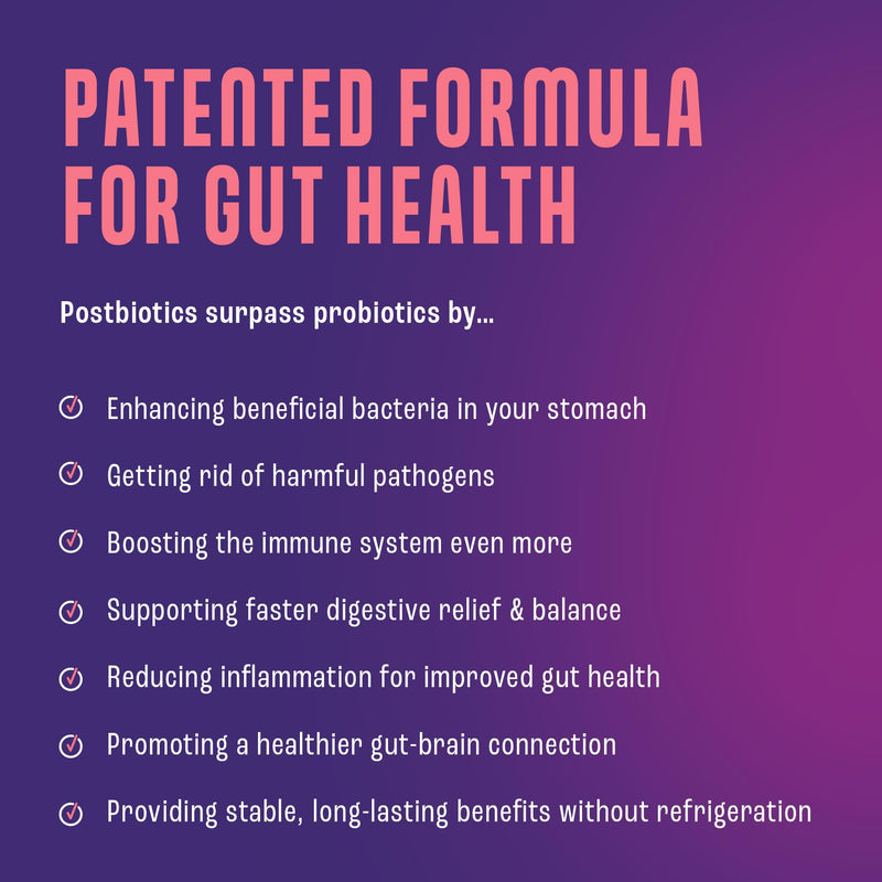 NAVEH PHARMA Postbiotics Kids Strawberry Gummies. Children’s Postbiotics, Ages 4+, 1 Trillion Good Bacteria 200X Ingredients Than Probiotic Or Prebiotic. Gut Health, Immunity, Digestion & Microbiome