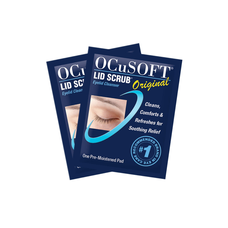 [Australia] - OCuSOFT Lid Scrub Original 35 Count Inflation Buster with 5 extra pads 