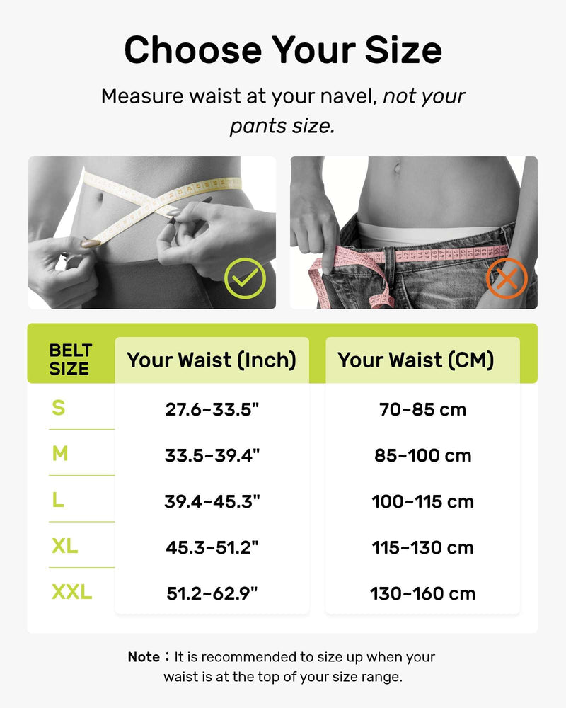 [Australia] - Rakiie Back Support Belt for Men and Women, 8-Way Lumbar Support with 3D Pad and Massage, Breathable Back Brace to Relieve Back Pain (XXL) XXL 