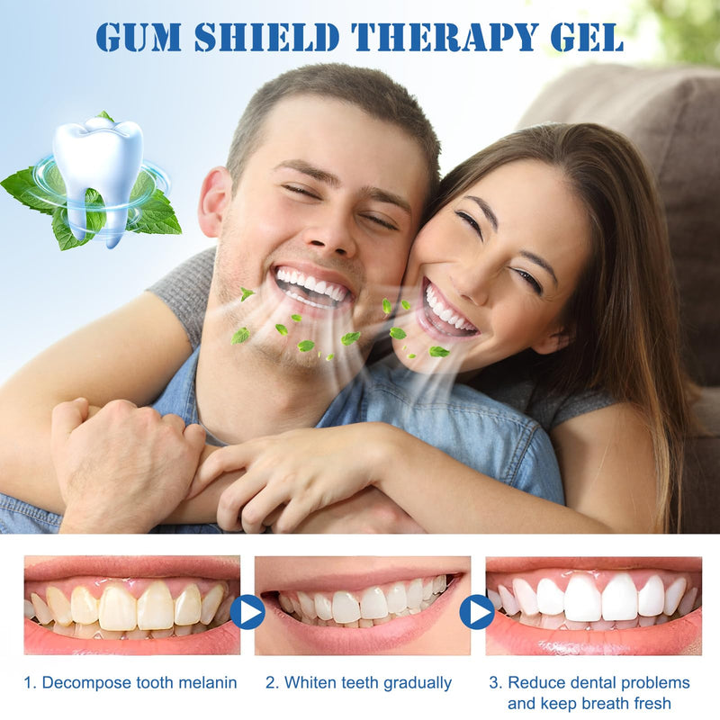 [Australia] - Neslemy™ Gum Shield Therapy Gel, Neslemy Gum Gel, Dentizen Gum Therapy Gel, Teeth Whitening Essence Pen, Gum Instant Treatment Gel, pack of 3 A 