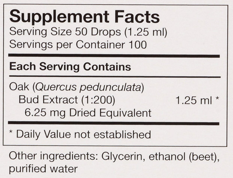 UNDA Gemmo Therapy Quercus Pedunculata | Oak Bud Extract | 4.2 fl oz (125 ml)