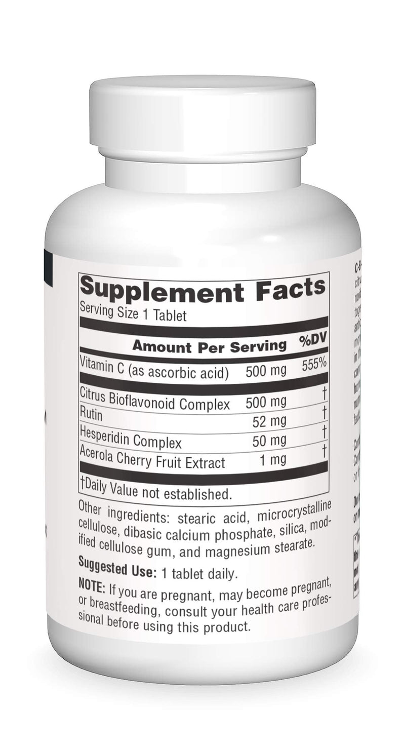 Source Naturals C-B-R, 250 Tablets | Vitamin C / Bioflavonoid Complex For Antioxidant Protection* 1 250 Count (Pack of 1)