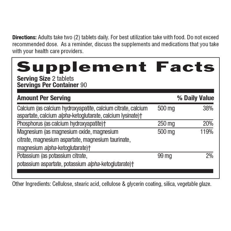 [Australia] - Country Life Target Mins - Calcium Magnesium Potassium Bone & Heart Health Supplement, 1000mg Calcium, 500mg Magnesium, Supports Calcium Utilization, 180 Tablets ‚Äì Certified Gluten Free & Vegan 180 Count (Pack of 1) 