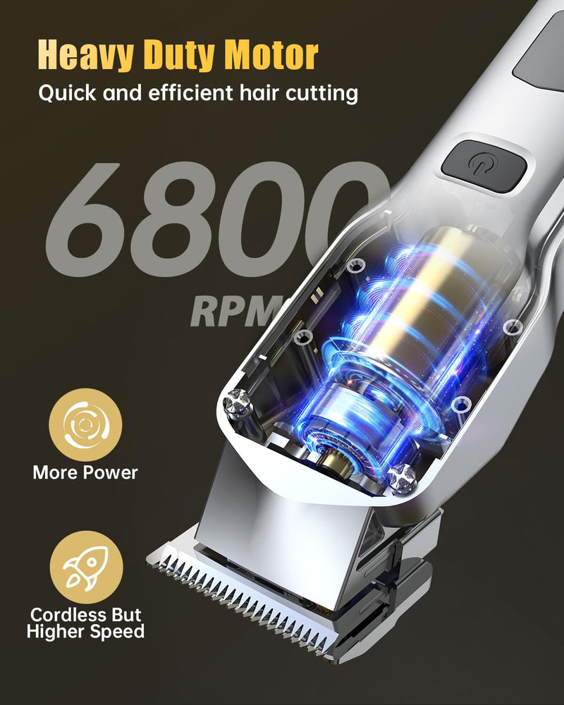 [Australia] - Romanda Clippers and Trimmers Set, Hair Clippers for Men Cordless,Mens Clippers and Grooming Set,Barber Clippers Set 