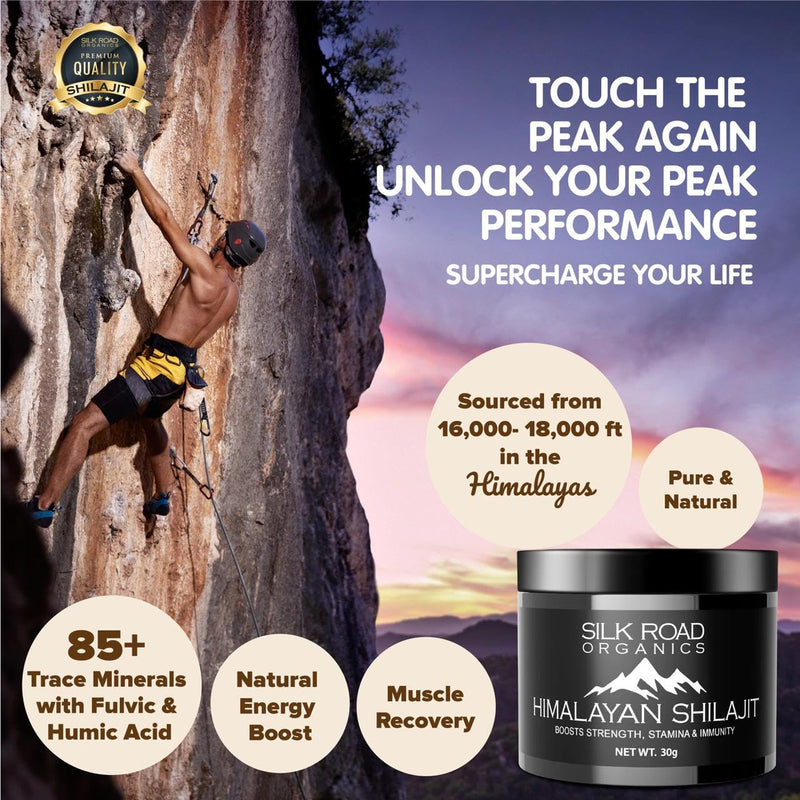 [Australia] - Pure Himalayan Shilajit (30 gm) Semi Liquid with Fulvic Acid and 85+ Trace Minerals for Metabolism, Immune System Support, Energy & Focus | Measuring Spoon 1.01 Fl Oz (Pack of 1) 