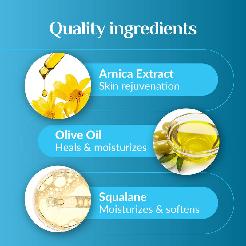 [Australia] - Wellness Professional Arnica Therapy 8oz Massage Lotion, for Bruising, Olive Oil, Arnica Extract, Unscented, Hypoallergenic, Natural, Skin Moisturizing and Hydrating, Deep Tissue 8 Fl Oz (Pack of 1) 