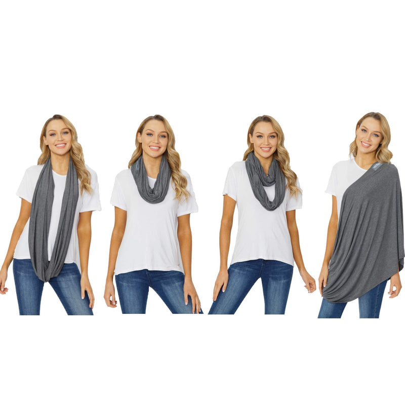 [Australia] - NeoTech Care Baby Nursing Cover Breastfeeding Scarf | Soft Fabric (Beige) Beige 