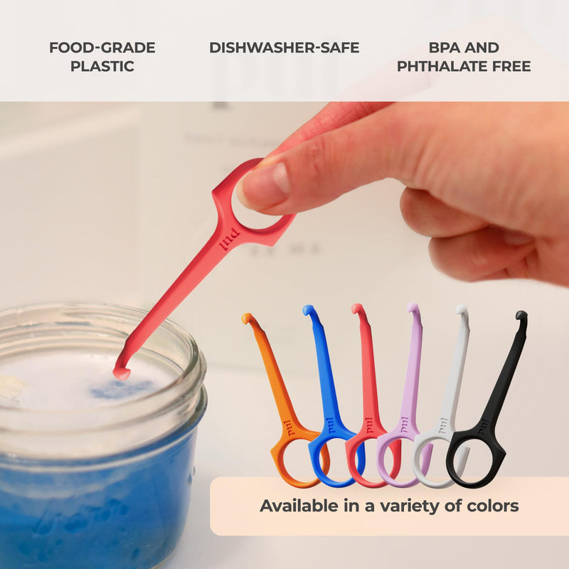 [Australia] - PUL Pack of 4 Reusable Clear Aligner Removal Tool — Compatible with Invisalign, Removable Braces, Retainers & Trays – Easy-to-Use Device Remover, Dental & Oral Hygiene Care Product Purple + Blue + Orange + Pink 