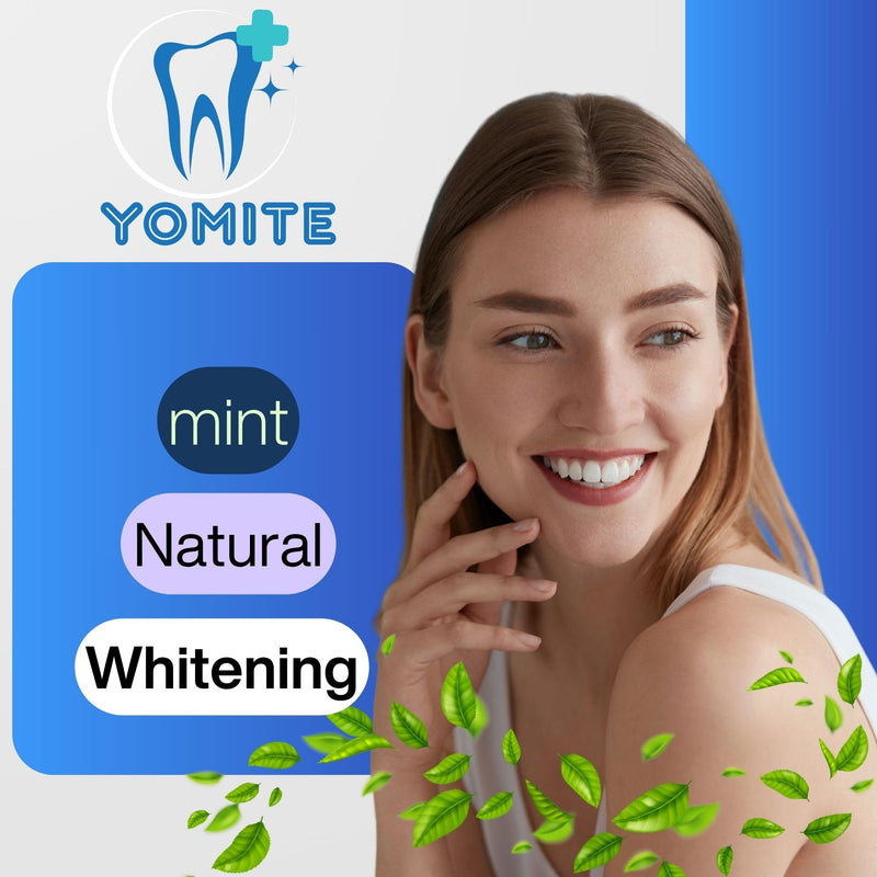 7.5% Nano Hydroxyapatite Toothpaste,Fluoride-Free Hydroxyapatite Toothpaste for Enamel Protection Tooth Strengthening Appropriate for Sensitive Teeth, Fresh Mint Flavor,for Oral Care (2 pcs) 2.12 Ounce (Pack of 2)