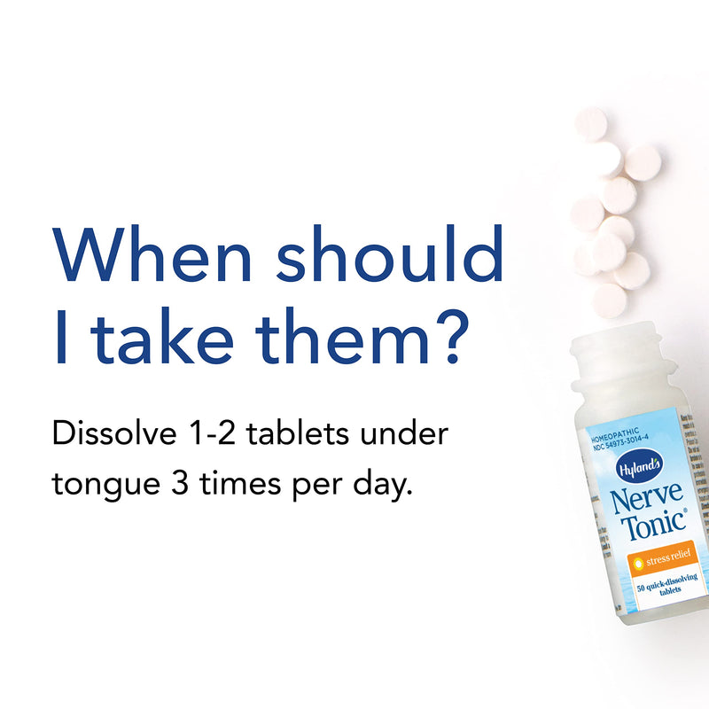 [Australia] - Hylands Nerve Tonic Tablets, 50 Tablets 