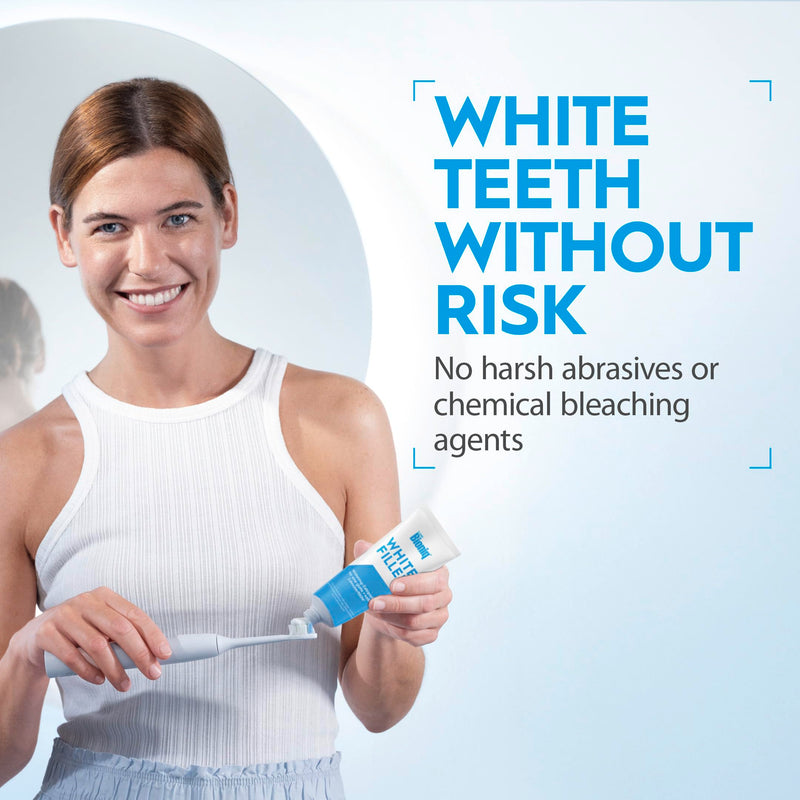 Bioniq White Filler Whitening Toothpaste 4.77 Oz | 20% Hydroxyapatite Teeth Whitening fomula, fluoride free, Clinically Tested Expert for Enamel and Gum Care, 4.77 Oz 2 Pack 4.77 Ounce (Pack of 2)