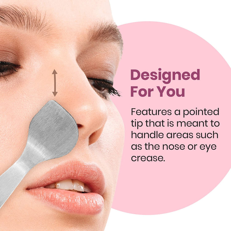 [Australia] - Lindo Beauty Buffer - Microdermabrasion Tool, Diamond Infused, Embedded Silicone Lip Scrubber, For Smooth Skin, Radiant Complexion, Travel Pouch Included (Beauty Buffer with Silicone Lip Scrubber) 