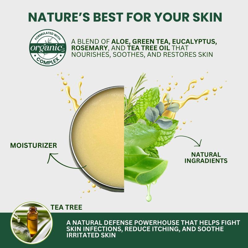 [Australia] - Tea Tree Oil MaxTherapy Balm, Itchy Skin Relief, Soothing for Rashes, Jock Itch, Athlete‚Äôs Foot, Chafing, Insect Bites, Folliculitis, Dry Sensitive Skin, Effective & Safe for All Ages, 1-Pack Tea Tree 2 Ounce (Pack of 1) 