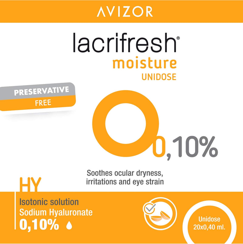 [Australia] - Avizor Lacrifresh Moisture 20 dose 0.4M 