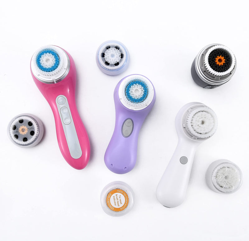 [Australia] - Clarisonic Brush Head Replacement Set Compatible with Mia 1, Mia 2, Mia Fit, Alpha Fit, Smart Profile Uplift and Alpha Fit X, 4 Count 