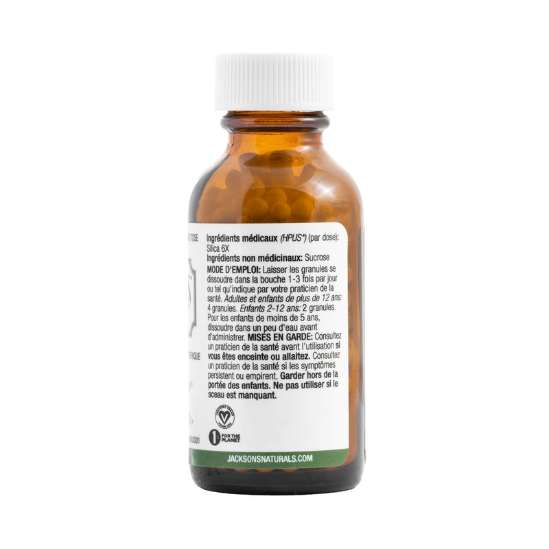 [Australia] - Jackson’s Cell Salt #12 Silica 6X (500 Pellet Bottle) – Certified Vegan, Lactose-Free Silica 6X 