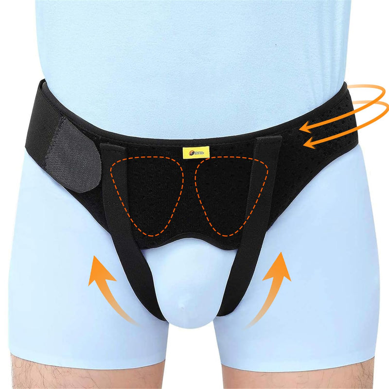 Hernia Belt for Men Hernia Support Truss for Single/Double