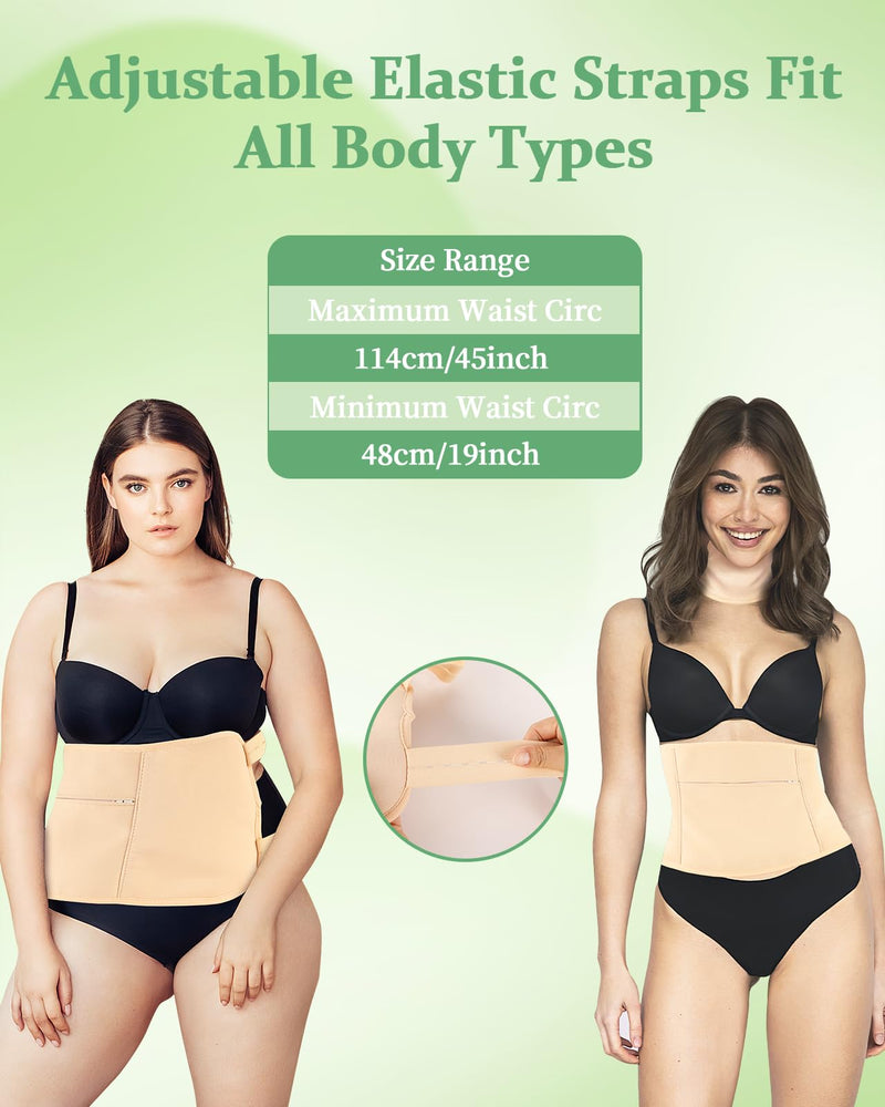 [Australia] - Castor Oil Pack Wrap, 9 Pcs Reusable Organic Castor Oil Pack Kit for Neck Chest Waist Back Knee and Feet, Adjustable Elastic Straps Castor Oil Compress Pads, Machine Washable Anti Oil Leak A-khaki 
