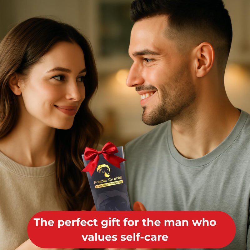 and Neckline Shaving Template | Curved Silicone Band | Great for Creating Skin Fade Guidelines for DIY Haircuts | Fade Haircut Guide for Hair Clippers