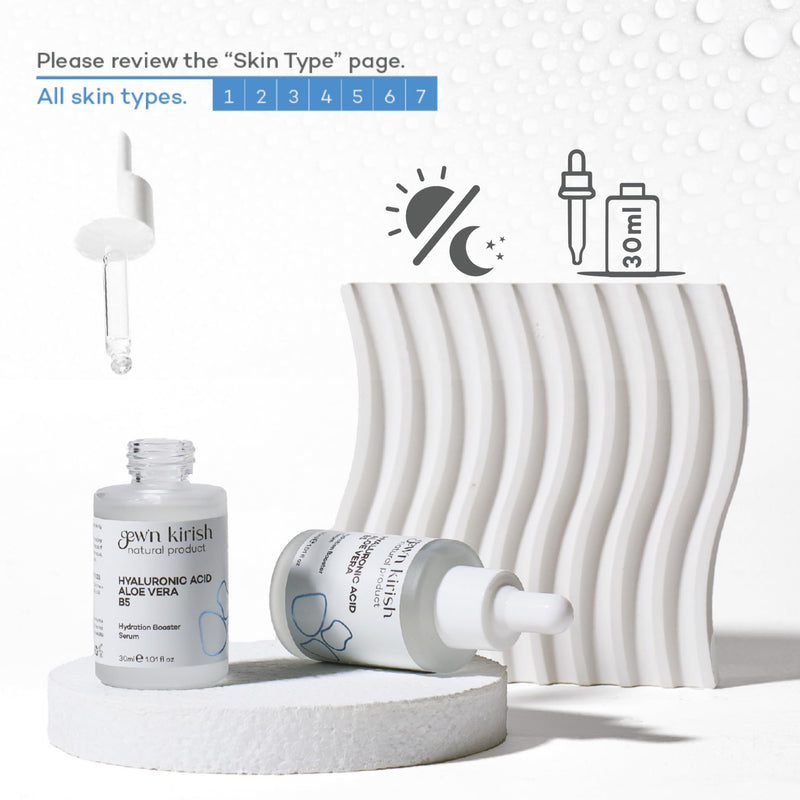 Hyaluronic Acid + Aloe Vera + Vitamin B5 / Hyaluronic Acid + Aloe Vera + Vitamin B5