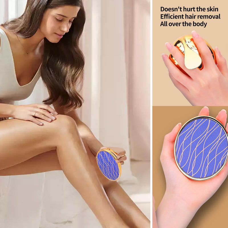 [Australia] - Zuzer Nano Hair Remover 3PCS Crystal Hair Remover Hair Removal, Crystal Hair Eraser Without Shaving Pain and Cutting, Epilator Depilation Hair Removal for Men and Women 